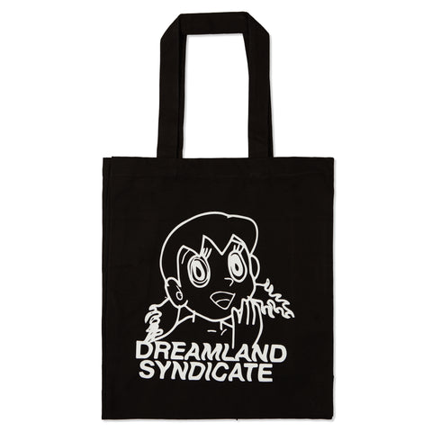 Dreamland Syndicate Manga Durable Tote - 'Black Black'