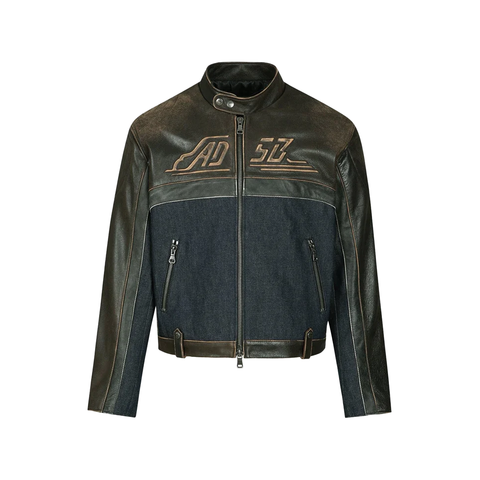 Andersson Bell Racing Leather Jacket - 'Brown'