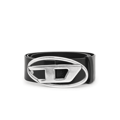 Diesel Oval D Logo Belt - 'Black'