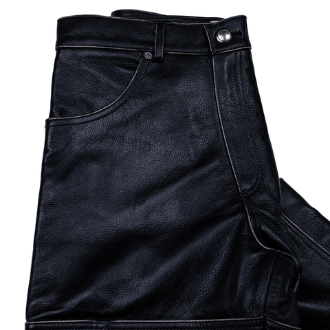Andersson Bell Dreszen Leather Pant - 'Black'