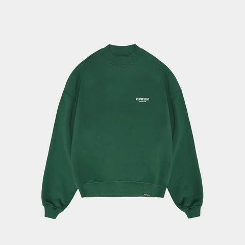Represent Owner's Club Sweater - 'Racing Green'