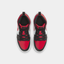 PS Air Jordan 1 Mid - 'Black/Fire Red'