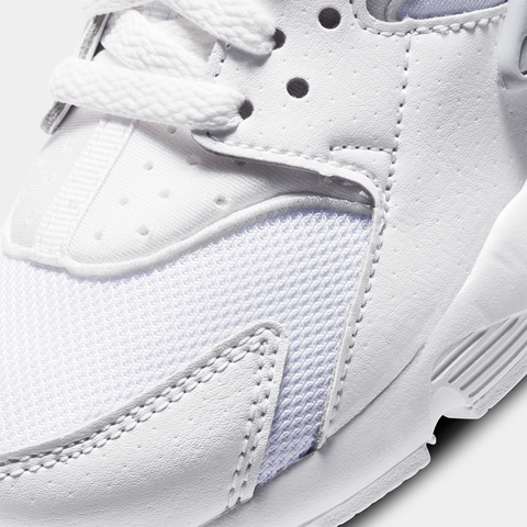 GS Nike Huarache Run - 'White/White'