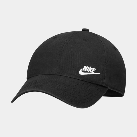 Nike Heritage 86 Strapback Hat - Black/White'