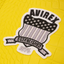 Avirex Limited Edition Croc Icon Jacket - 'Vibrant Yellow'