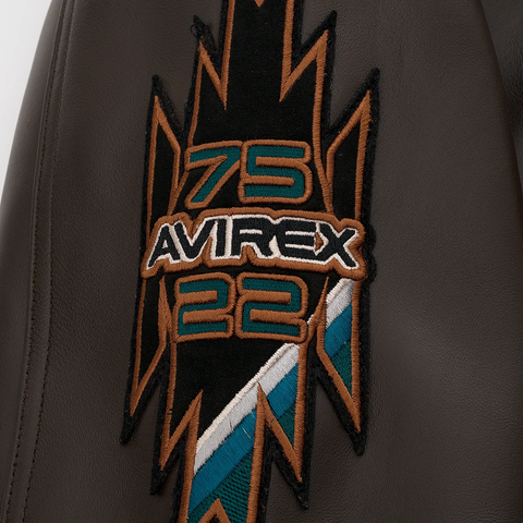 Avirex Buffalo Legends A2 Jacket - 'Chocolate'