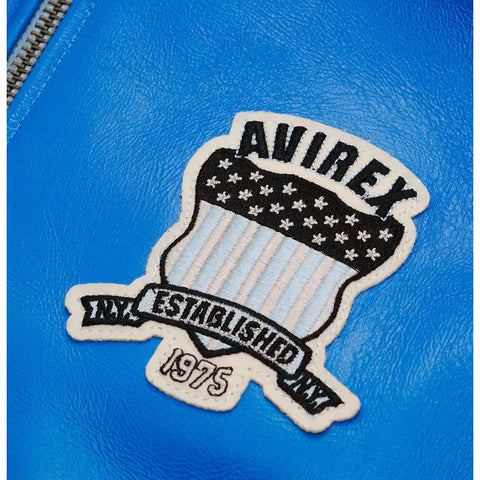 Avirex Limited Edition Ombre Icon Jacket - 'Sky Blue'