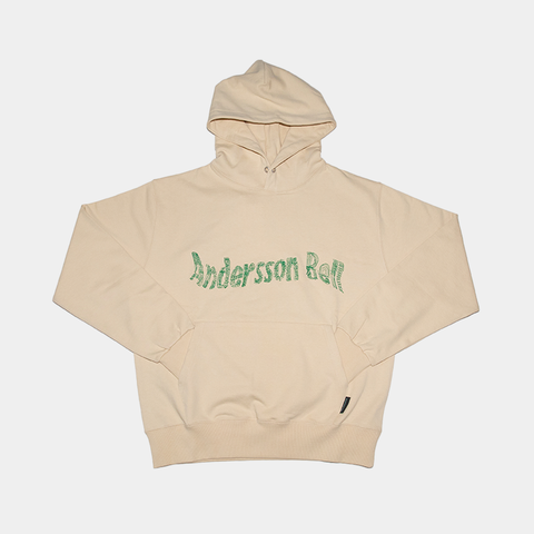 Andersson Bell Logo Embroidery Hoodie - 'Ivory'