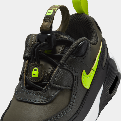 TD Nike Air Max 90 Toggle - 'Medium Olive/Volt'
