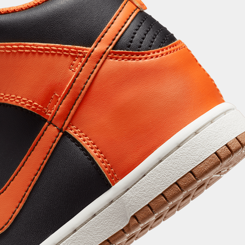 PS Nike Dunk High - 'Black/Safety Orange'