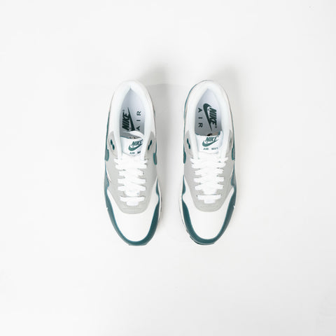 Nike Air Max 1 LV8 - White/Dark Teal Green – Kicks Lounge