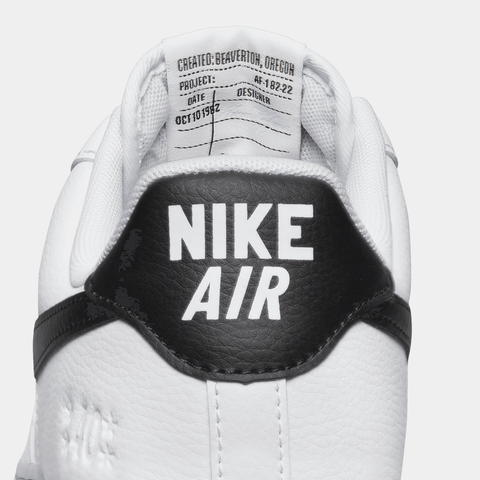 Nike Air Force 1 Low 07 LV8 40th Anniversary White Black