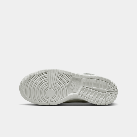 GS Nike Dunk High SE - 'Summit White/Light Silver'