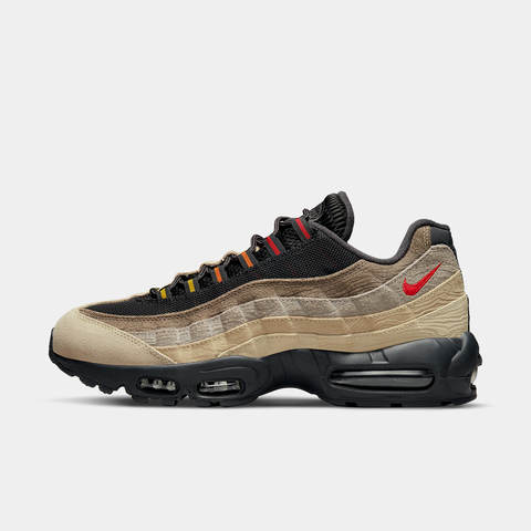 Official Look At The Nike Air Max 95 Black Track Red Anthracite - Sneaker  News