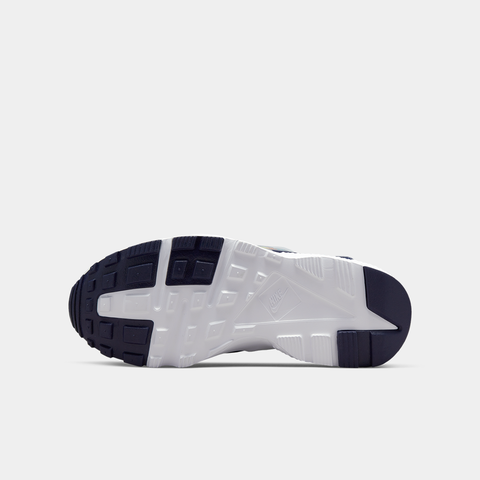 GS Nike Huarache Run - 'White/Blackened Blue'