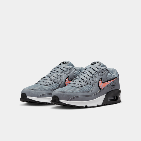 GS Nike Air Max 90 - 'Wolf Grey/Sunset Glow'