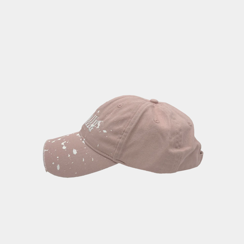 Haculla Glitched Saw Strapback Hat Dusty - 'Pink'