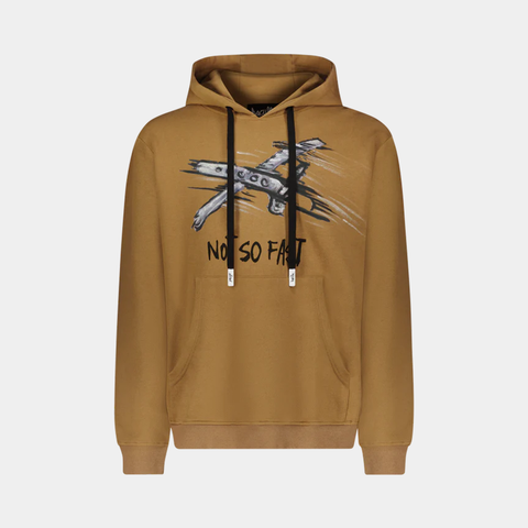 Haculla Not So Fast Hoodie - 'Camel'