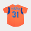 M&N New York Mets Jersey - 'Dark Orange'