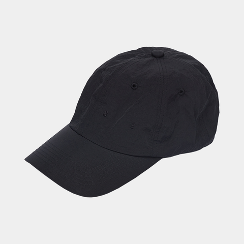 Nylon Sports Cap - 'Black'