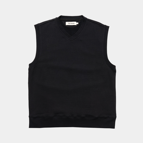 Taikan Fleece Vest - 'Black'