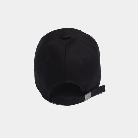 IISE Orchid 6 Panel Strapback Hat - 'Black'